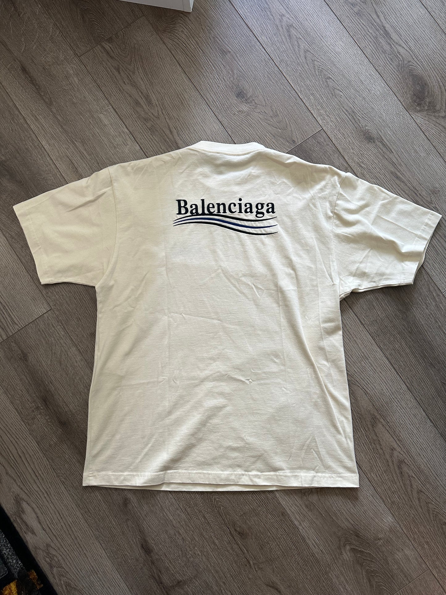 Balenciaga Political Campaign Logo T-Shirt